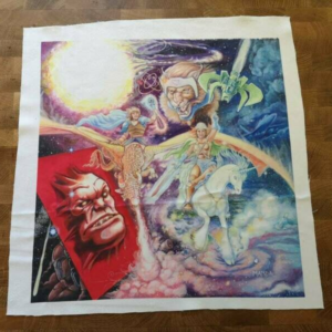 Manda's Artwork Printed on Cloth